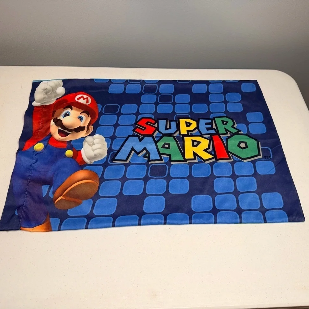Pair of Super Mario Standard Pillowcases